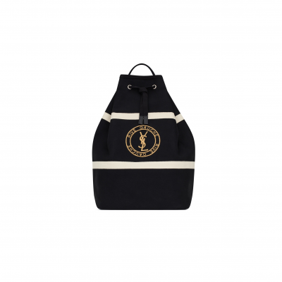 YSL RIVE GAUCHE SLING BAG IN CANVAS 215918739 (31*49*25cm)